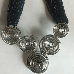 Swirl necklace